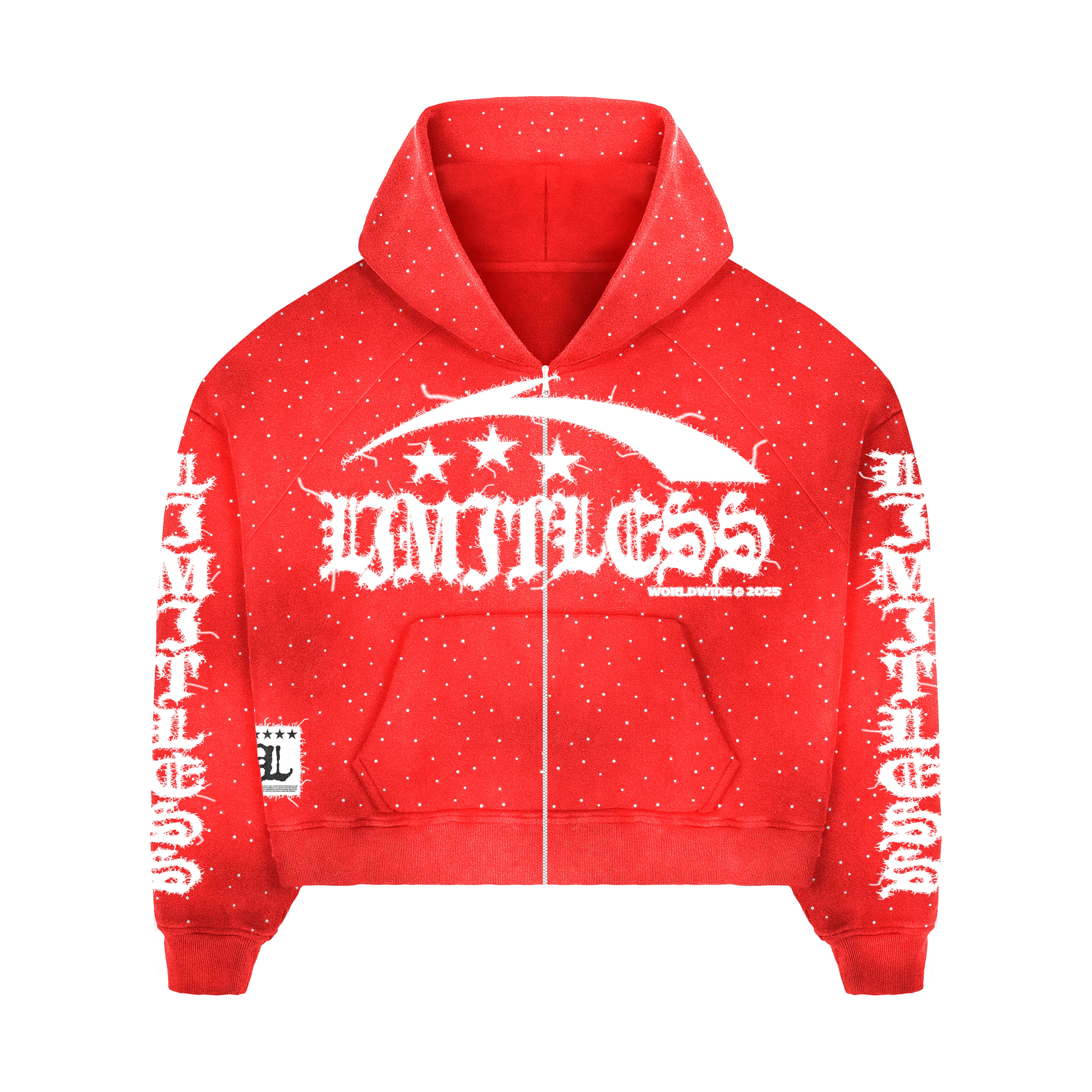 Red Long Sleeve Hoodie