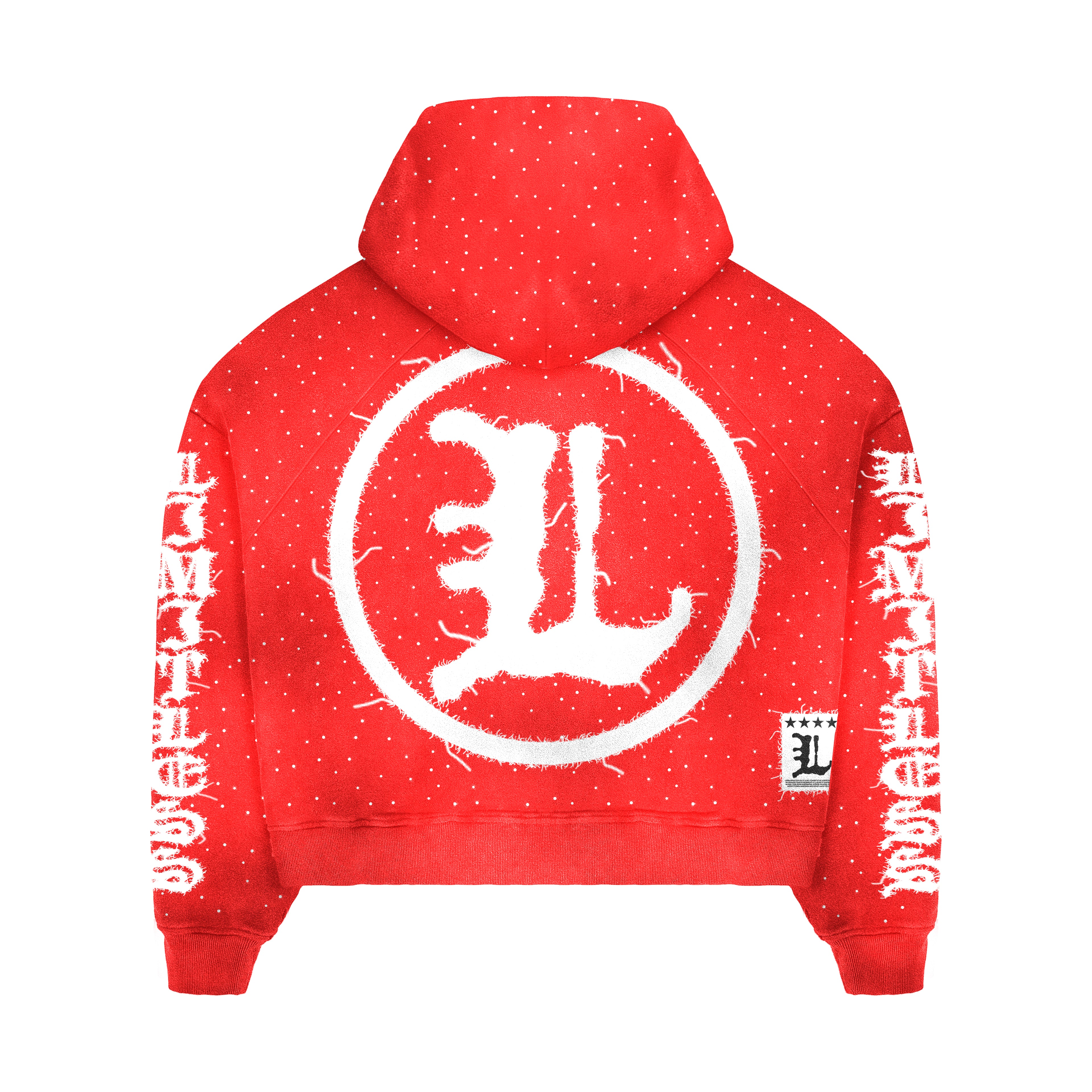 Red Long Sleeve Hoodie
