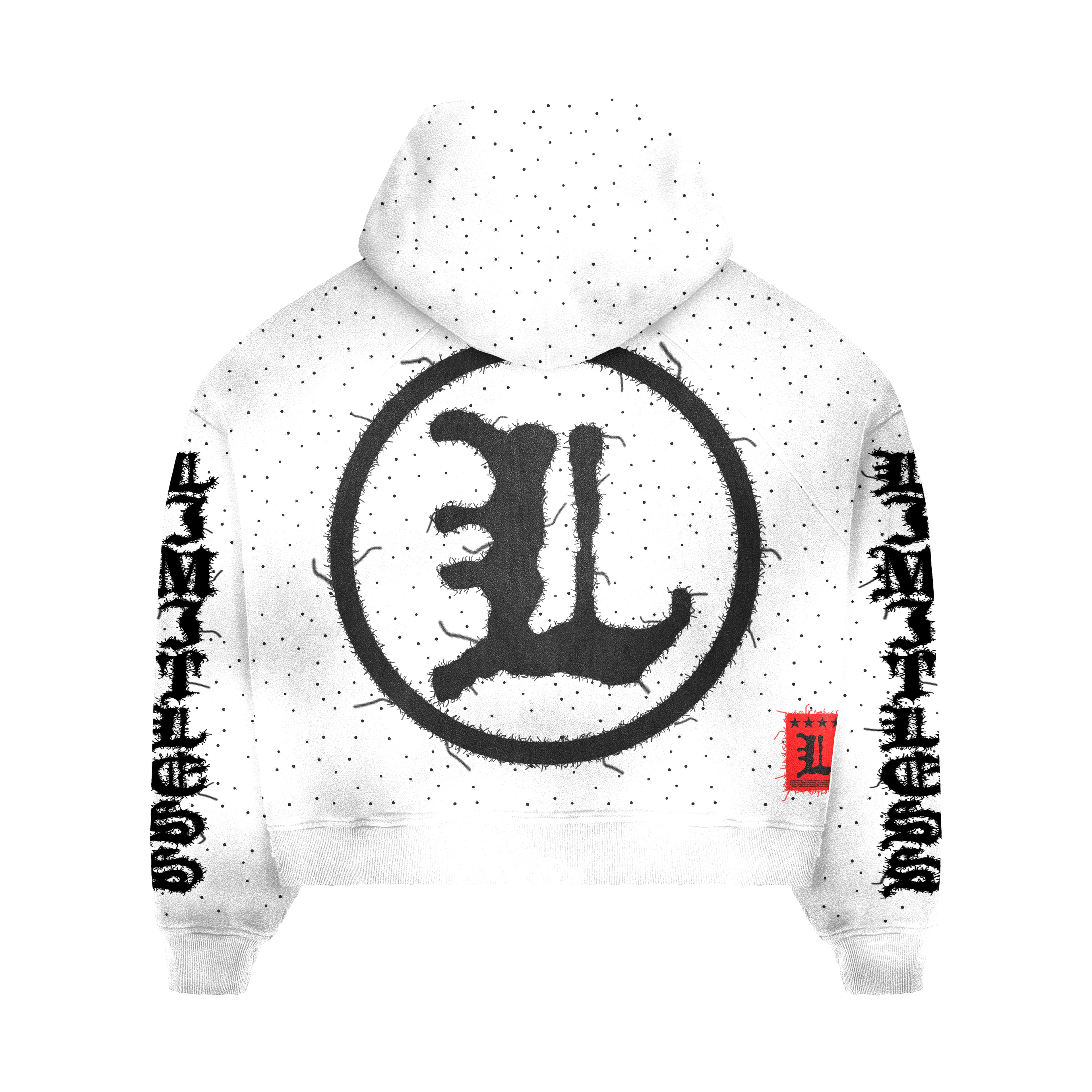 White Long Sleeve Hoodie